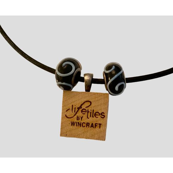 San Jose Sharks LifeTiles By Wincraft Choker Necklace - Picture 2 of 3